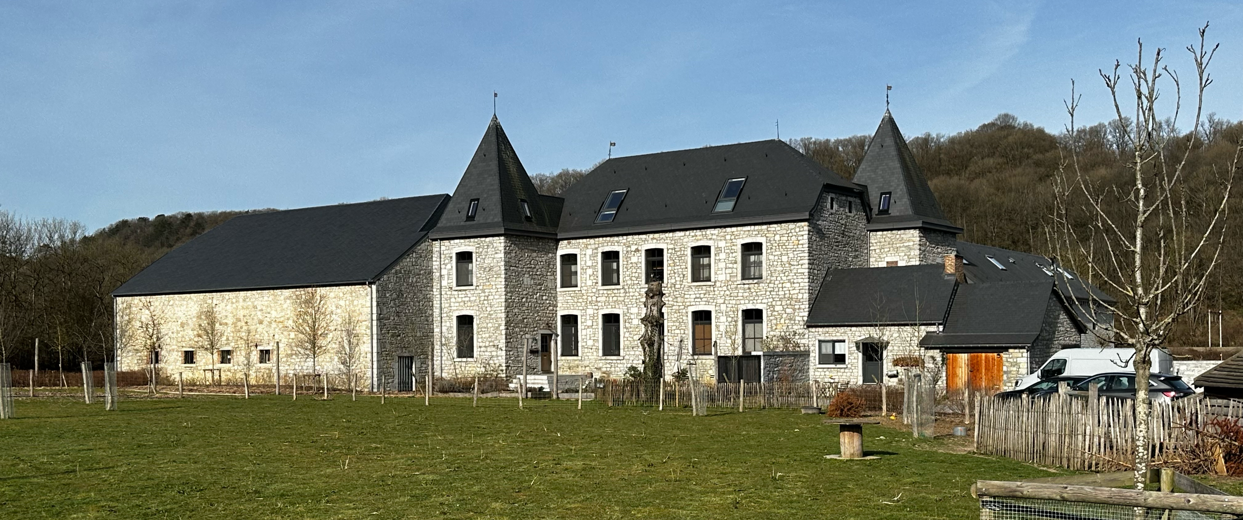 Le corps de ferme de la Ferme de Petit Bomal