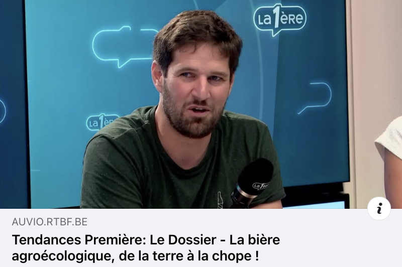 La vignette de l'émission Tendances Première de la RTBF