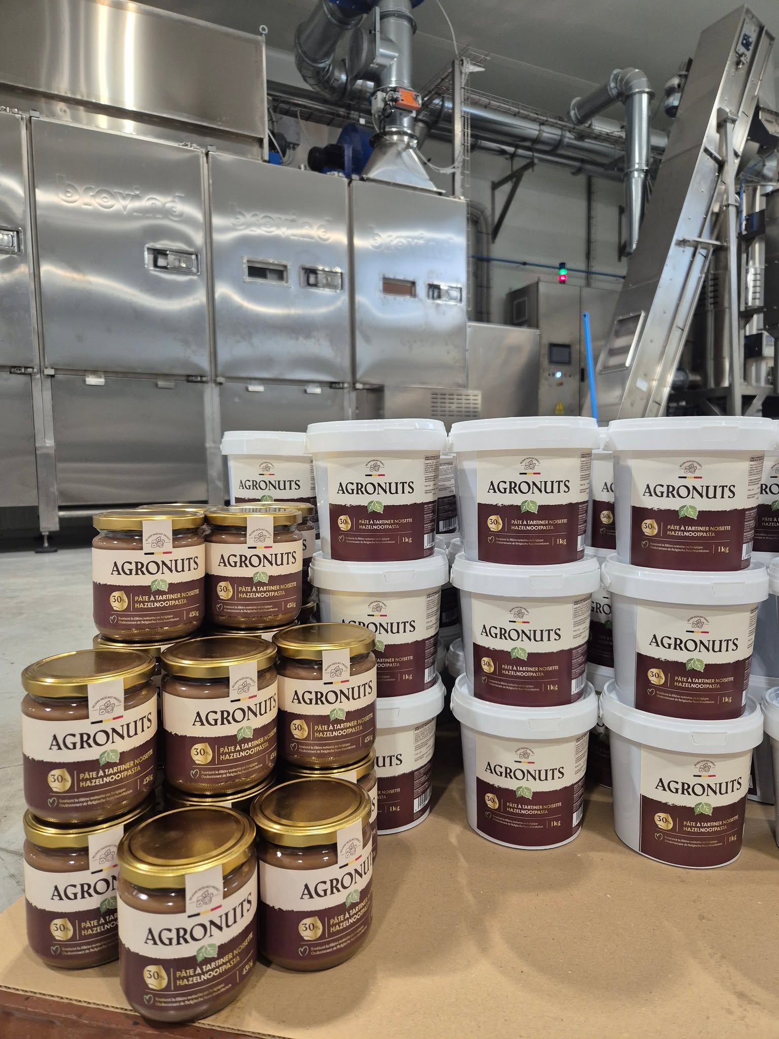 Les pâtes à tartiner d'Agronuts