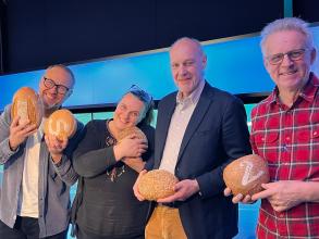 Notre passage dans l'émission Tendances Première de la RTBF consacré au pain lent