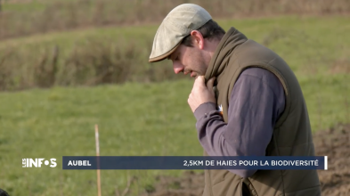 Michael Gilliquet lors du reportage de Vedia 