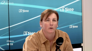 Estelle Merlant, agricultrice du GAEC de la Fenache