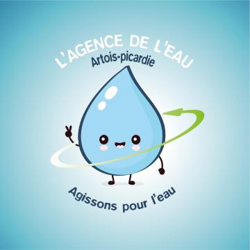Le logo de l'Agence de l'Eau Artois-Picardie