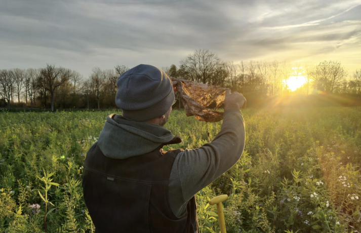 Un des slips déterrés après notre opération