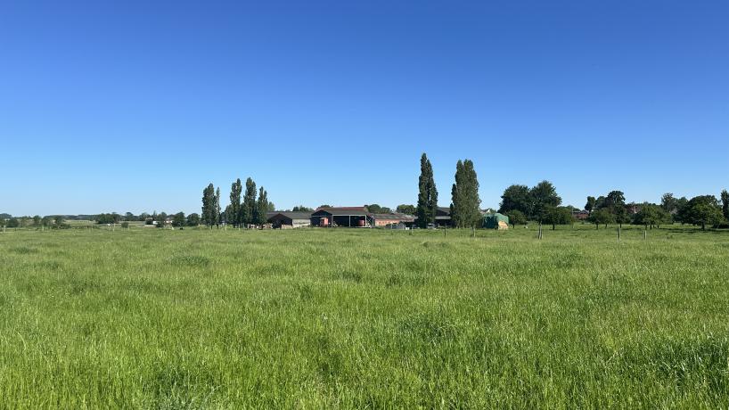 Vue de la Ferme Vanderhaeghen à Rumes